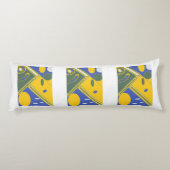 Aangepast geborsteld polyesterhoofdpijp ( 20 x 54  lichaamskussen (Achterkant)