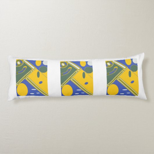 Aangepast geborsteld polyesterhoofdpijp ( 20 x 54  lichaamskussen (Achterkant)