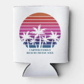 Aangepast gebruik van Beach Cruise Family Reunion Blikjeskoeler (Voorkant)