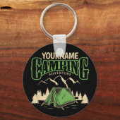 Aangepast gebruik van Camp Trip Adventure voor Cam Sleutelhanger (Voorkant)