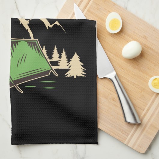 Aangepast gebruik van Camp Trip Adventure voor Cam Theedoek (Quarter Fold)