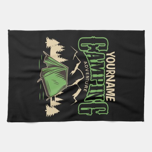 Aangepast gebruik van Camp Trip Adventure voor Cam Theedoek (Horizontaal)