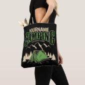 Aangepast gebruik van Camp Trip Adventure voor Cam Tote Bag (Dichtbij)