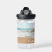 Aangepast gebruik van de flesje met fototekst Wate Waterfles (Voorkant)