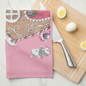 Aangepast Gebruyckershuis van Gemberkoek IJsbaan B Theedoek (Quarter Fold)