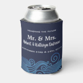 Aangepast gecombineerd bachelor/bachelorette blikjeskoeler (Blikje Achterkant)