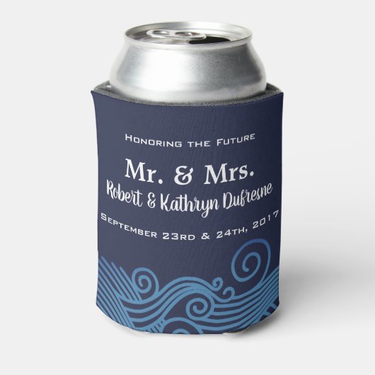 Aangepast gecombineerd bachelor/bachelorette blikjeskoeler (Blikje Achterkant)