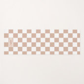 Aangepast gecontroleerd neutraal Roos Blush roze Yogamat (Voorkant (horizontaal))