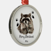 Aangepast gedateerd raket blazen, liefdesdieren metalen ornament (Rechts)