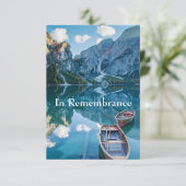 Aangepast gedenkteken voor prachtige bergen in het kaart (Staand voorkant)