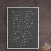 Aangepast gedicht afdrukken op Canvas