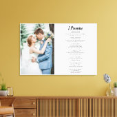 Aangepast gedicht Citaat met Foto Canvas Afdruk (Insitu (Woonkamer))