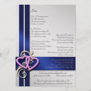 Aangepast gedicht Opslaan Datum Save The Date