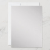 Aangepast gedicht Opslaan Datum Save The Date (Achterkant)