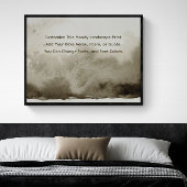 Aangepast gedicht Upload uw eigen woorden Moderne  Poster