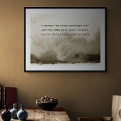 Aangepast gedicht Upload uw eigen woorden Moderne  Poster