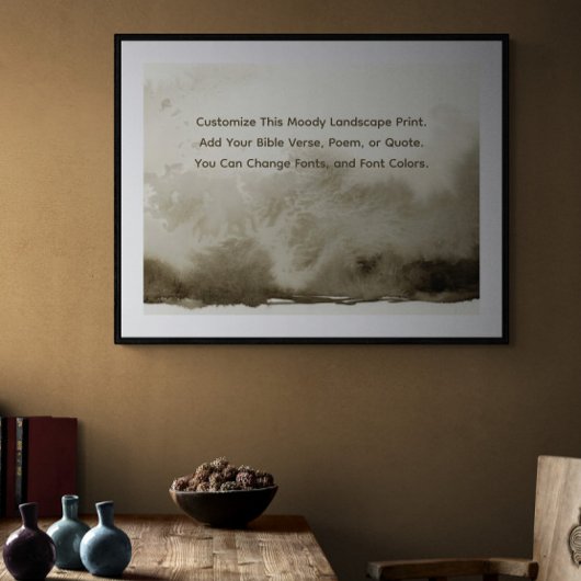 Aangepast gedicht Upload uw eigen woorden Moderne  Poster