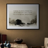 Aangepast gedicht Upload uw eigen woorden Moderne  Poster