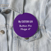 Aangepast gedrukt 4-inch grote Button badge in PAA (In situ)