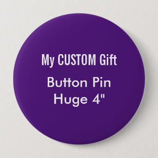 Aangepast gedrukt 4-inch grote Button badge in PAA