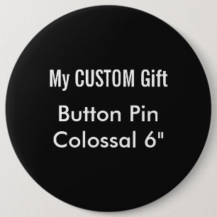 Aangepast gedrukt 6-inch kolossale Button badge Pi
