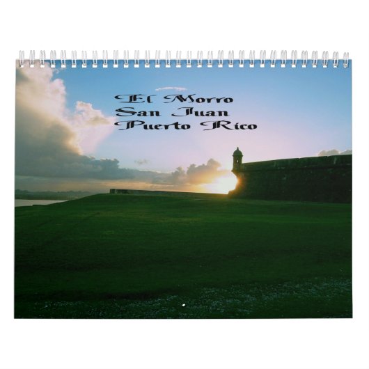 Aangepast gedrukt kalender Caribische eilanden (Hoes)