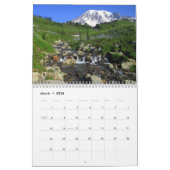Aangepast gedrukte kalender "Mountains of Washingt (Mar 2026)