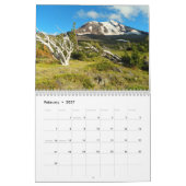 Aangepast gedrukte kalender "Mountains of Washingt (Feb 2027)