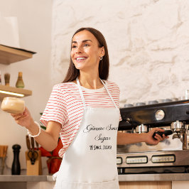 Aangepast ・ Geef me wat suiker Lang Schort