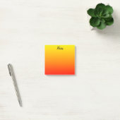 Aangepast geel, Oranje en rood Post-it® Notes (Kantoor)