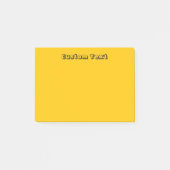 Aangepast geel/Oranje Post-it® Notes (Voorkant)