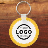Aangepast geel promotiemateriaal voor bedrijven me sleutelhanger