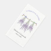 Aangepast Gefeliciteerd, droogde bundelingspak lav Servet (Hoek)