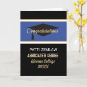 Aangepast gefeliciteerd!! Kijk! Kaart van de graad (Gele Bloem)