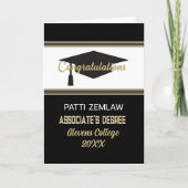 Aangepast gefeliciteerd!! Kijk! Kaart van de graad (Voorkant)