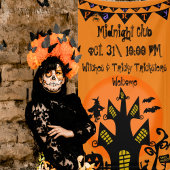 Aangepast gehakt huishalloween feestbanner spandoek