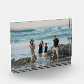Aangepast Geheugen Acryl Foto Blok Display (Links)