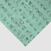 Aangepast gekleurd Aziatisch papier voor kalligraf (Detail)