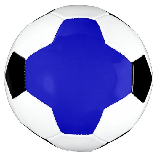 Aangepast gekleurd dus blauw voetbal (Gedraaid)