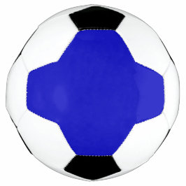 Aangepast gekleurd dus blauw voetbal