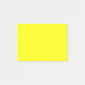 Aangepast gekleurd hooglicht geel post-it® notes (Voorkant)