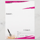 Aangepast gekleurd whiskydeeg bakkerijbrood (Voorkant)