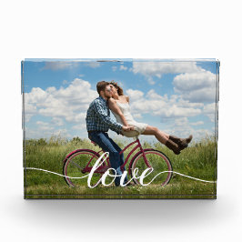 Aangepast gekoppeld fotoliefdesscript fotoblokken