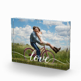 Aangepast gekoppeld fotoliefdesscript fotoblokken