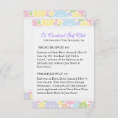 Aangepast geluid als Button richting Informatiekaartje (Voorkant / Achterkant)