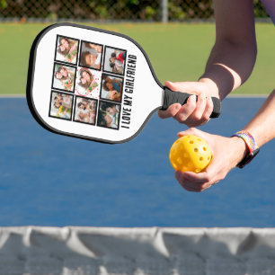Aangepast geluid Ik hou van mijn vriendin 9 Fotoco Pickleball Paddle