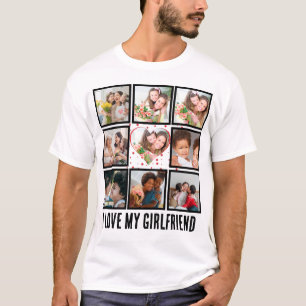Aangepast geluid Ik hou van mijn vriendin 9 Fotoco T-shirt