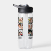 Aangepast geluid Ik hou van mijn vriendin 9 Fotoco Waterfles (Rechts)