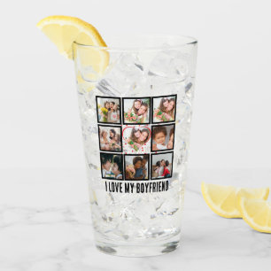 Aangepast geluid Ik hou van mijn vriendje 9 Fotoco Glas