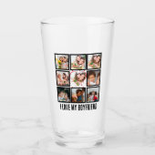 Aangepast geluid Ik hou van mijn vriendje 9 Fotoco Glas (Voorkant)